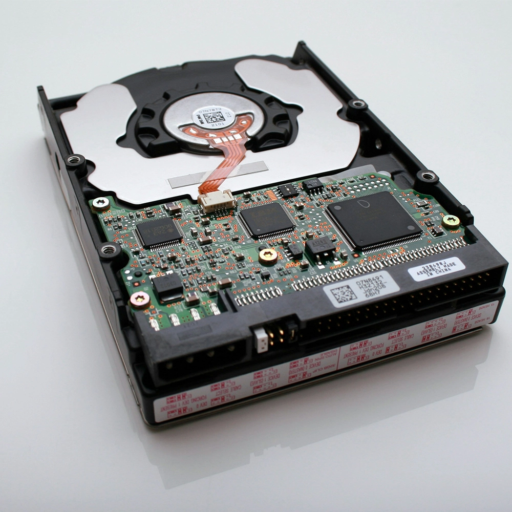 Professional data recovery process and file restoration